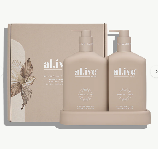 Wash & Lotion Duo - Apricot & Sweet Fig