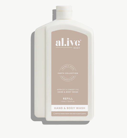Apricot & Sweet Fig - 1 ltr wash refill
