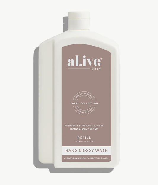 Raspberry Blossom & Juniper - 1 ltr wash refill