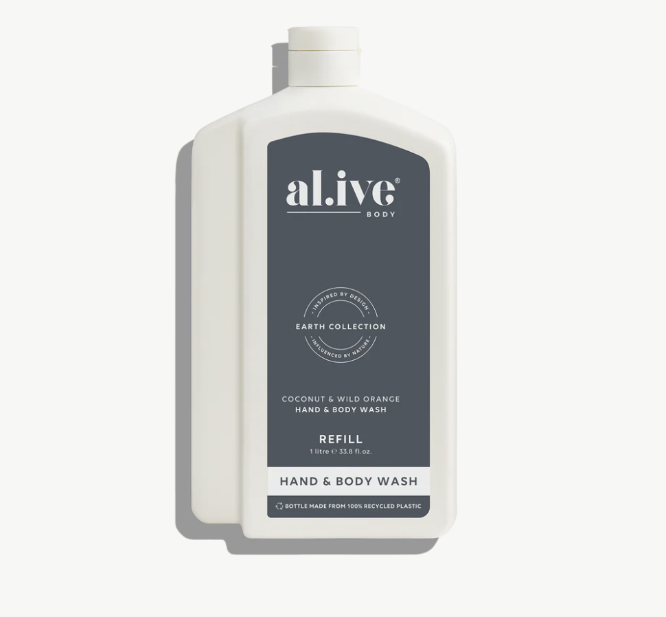 Coconut & Wild Orange - 1 ltr wash refill