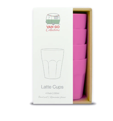 Bamboo Latte Cup Set (4 piece)
