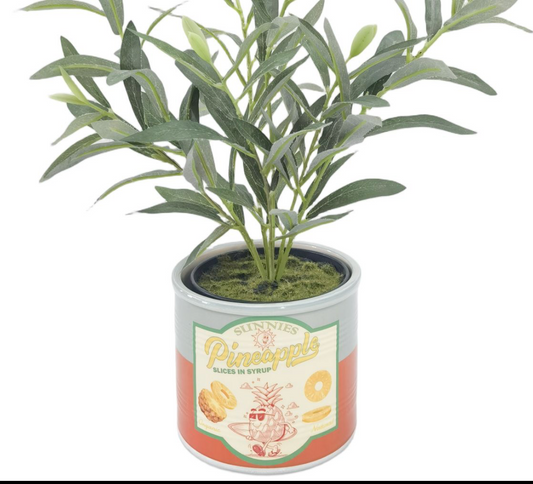 Sunnies Pineapple Planter Orange 12cm