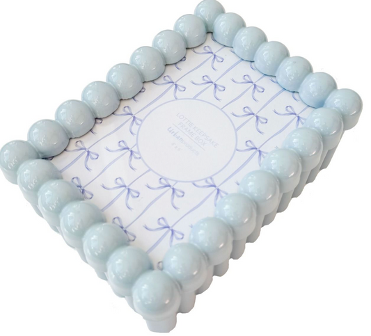 Lotti Keepsake Frame Box Blue 6x4