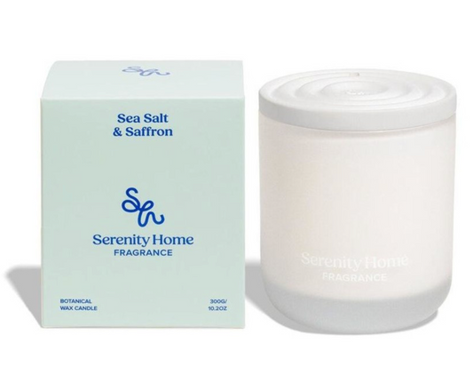Serenity Signature - Sea Salt & Saffron 300g candle