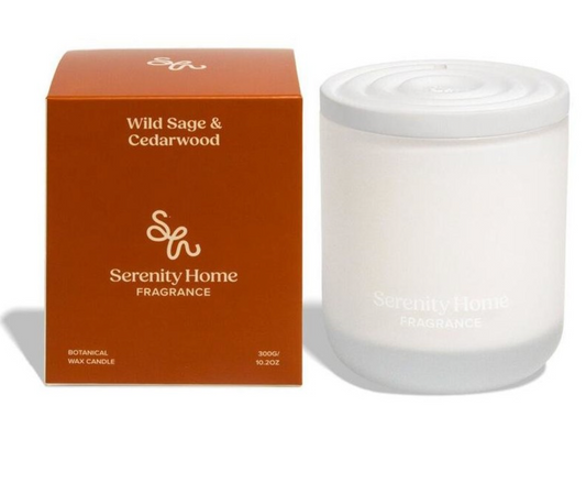 Serenity Signature - Wild Sage & Cedarwood 300g candle