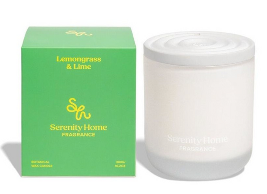 Serenity Signature - Lemongrass & Lime 300g candle