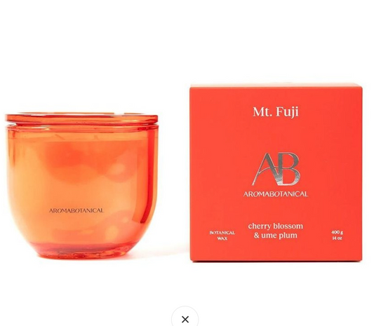 Mt Fuji 400g Candle (Cherry Blossom & Ume Plum)