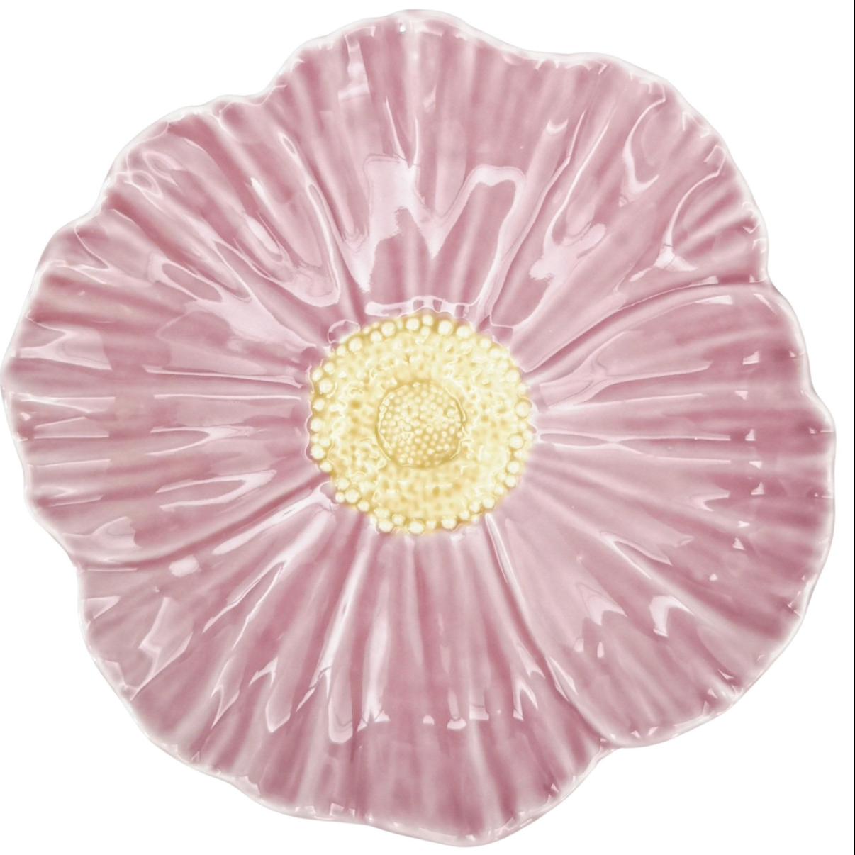 Flower Plate Pink 20cm