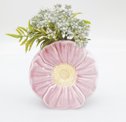 Flower Vase Pink 14cm