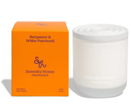 Serenity Signature - Bergamot & White Patchouli 300g candle