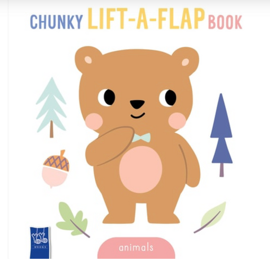 Chunky Lift-A-Flap Book - Animals