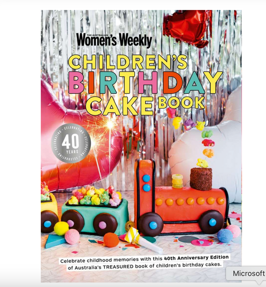 AWW: Children's Birthday Cake Book (40th Anniversary)