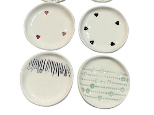 Ceramic Trinket Dish - 4 designs