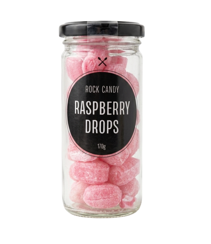 Limited Edition Sherbert Raspberry Drops Jar 170g