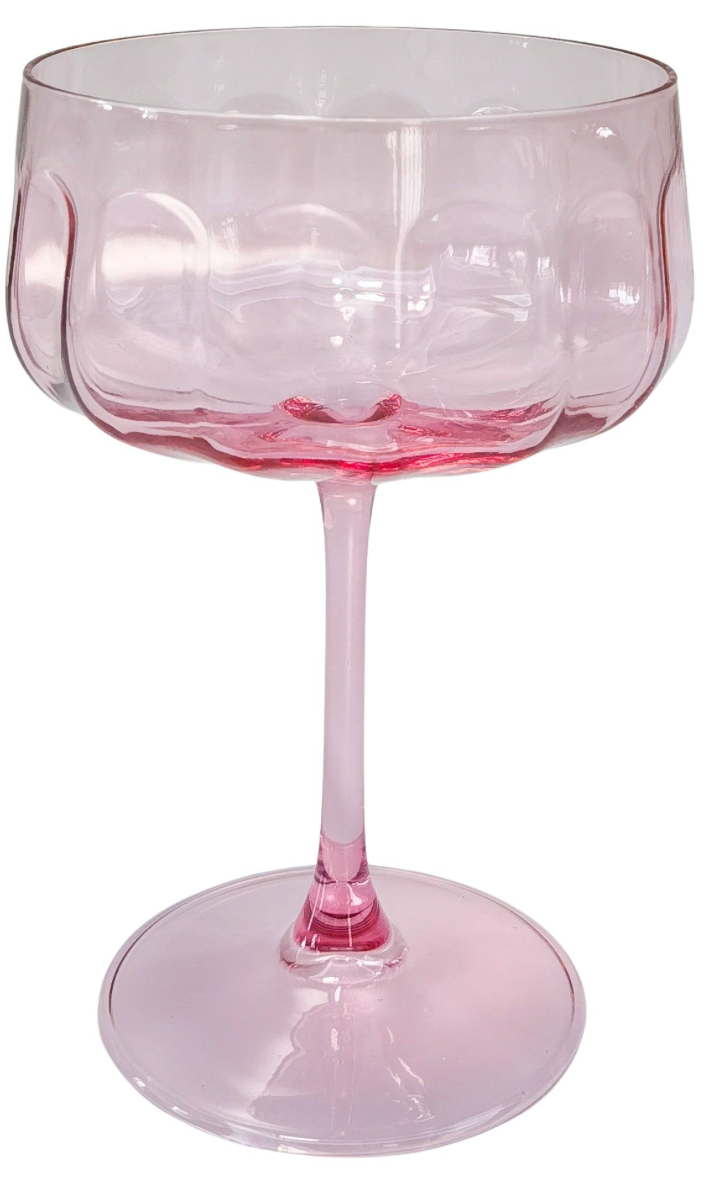 Tillie Coupe Glass (Single Gift boxed assorted colours)
