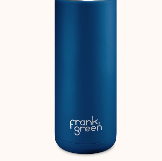Frank Green - 595ml ceramic drink bottle with straw lid”