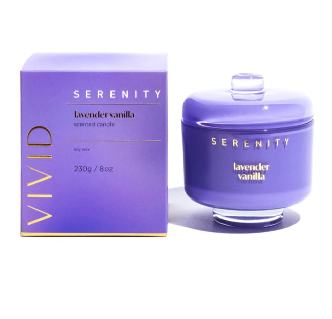 Vivid - Lavendar Vanilla 230g candle