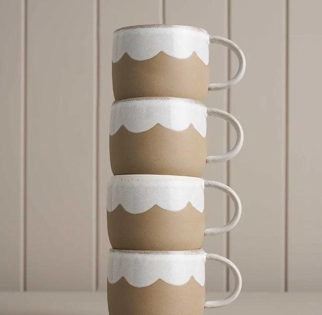 My Mugs Scallop - 4pk – Lumela Coolamon