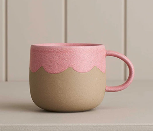 My Mugs Scallop - single Raspberry