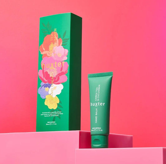 Bold Blooms Hand Balm Gift Box - Green Tea & Cucumber 50ml