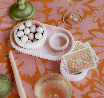 Scalloped Trinket Bowl Set