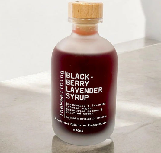 Black Lavendar Syrup Cordial