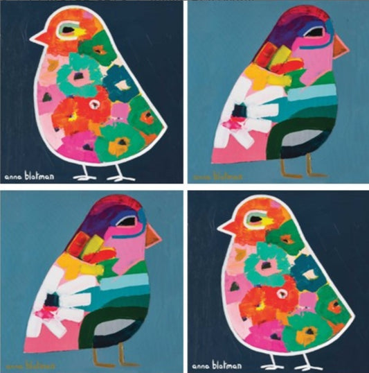 Mr Wilde & Pilar Coaster set (of 4) - Anna Blatman