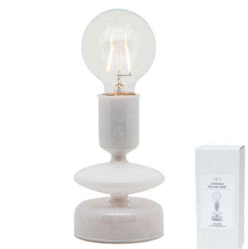 Landale Glass LED Turned Pillar (Small)