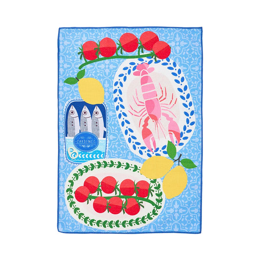 Tea Towel Microfibre Waffle