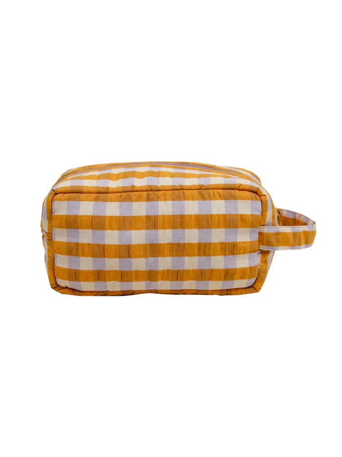 Mango Seersucker Dopp Kit
