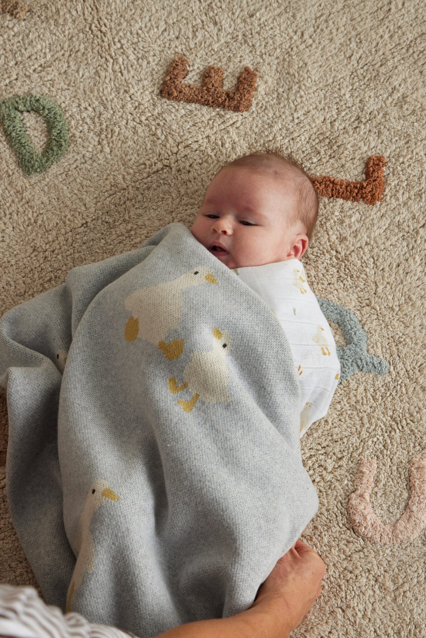 Wiggles Knitted Baby Blanket