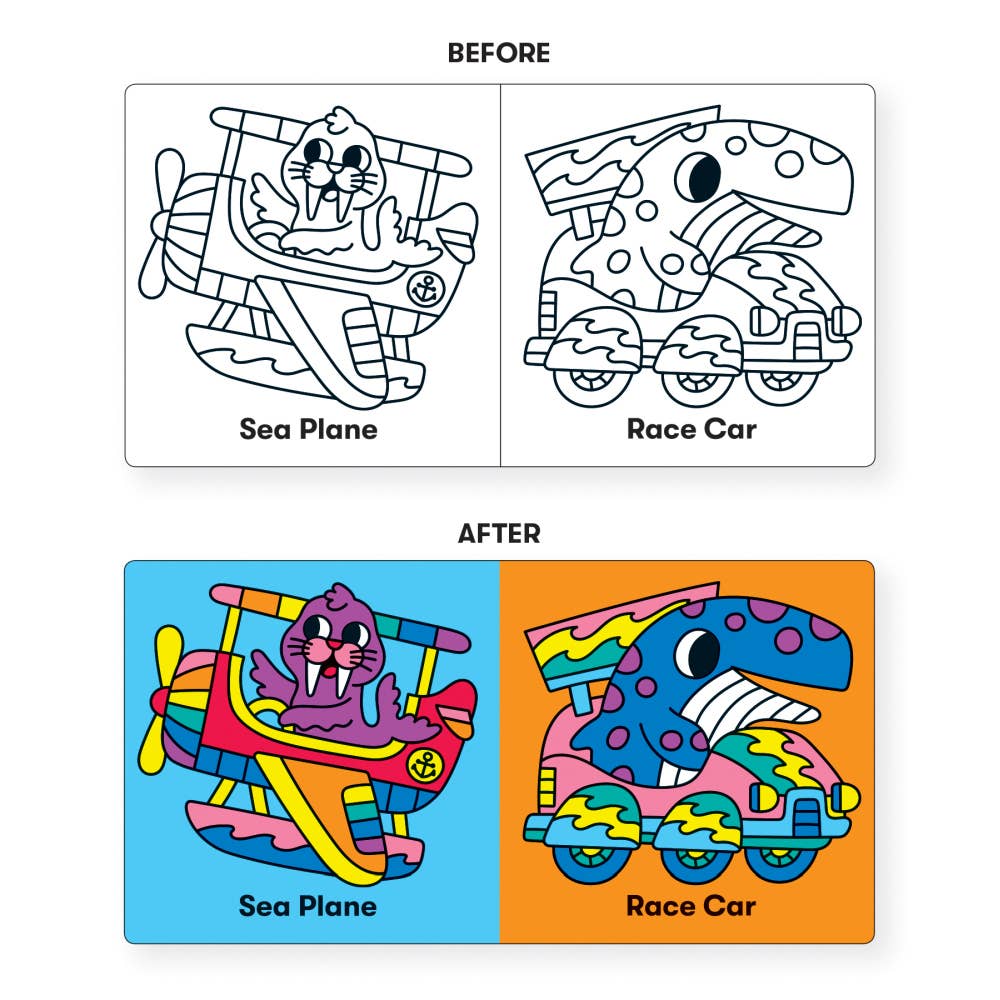 Mudpuppy Magic Bath Book - Marine Life