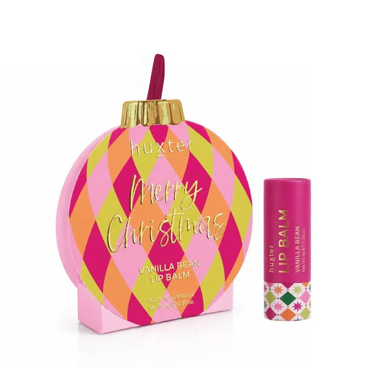 Hanging Lip Balm Bauble - Diamonds - Vanilla Bean