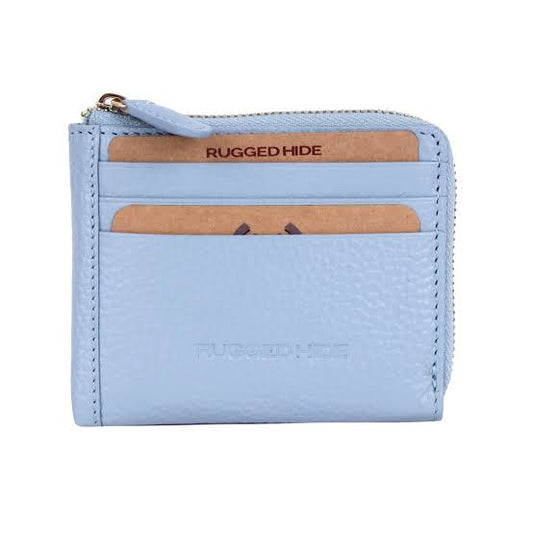 Ladies Wallet - Augusta Leather (Powder Blue)