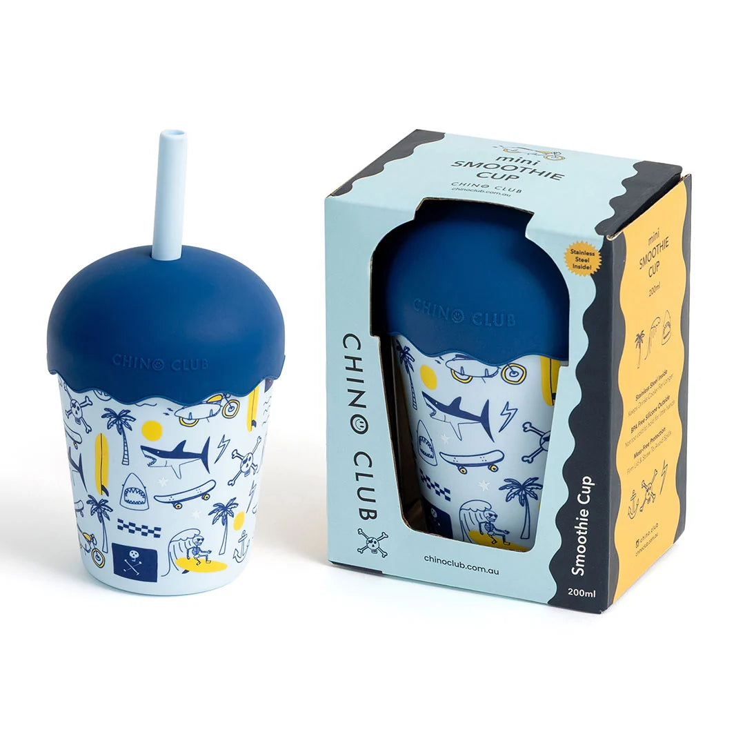 Smoothie Cup & Straw (200ml)