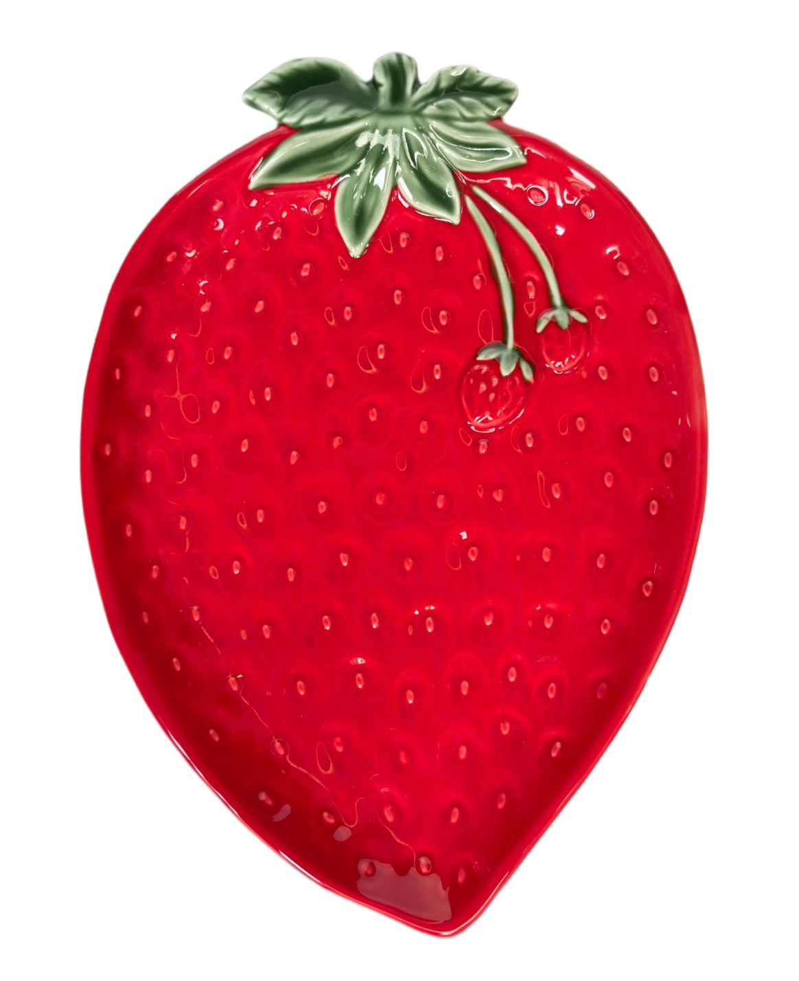 Strawberry Plate Red 22cm