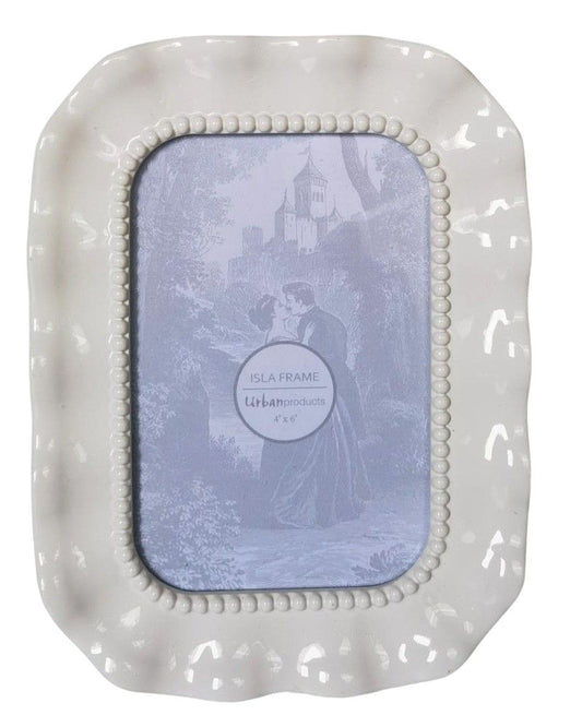 Isla Frame White 4x6
