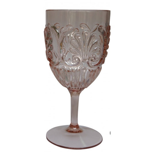 Acrylic Wine Scollop BLUSH