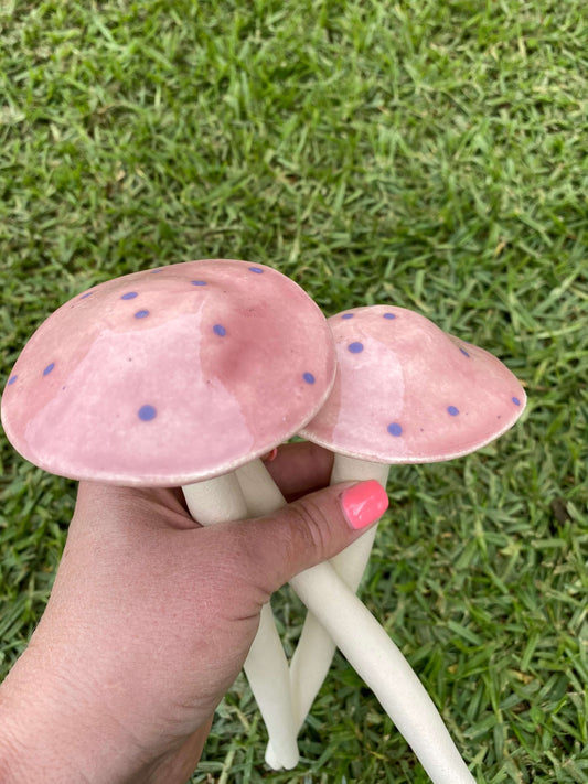Ceramic - Mushrooms (Pink)