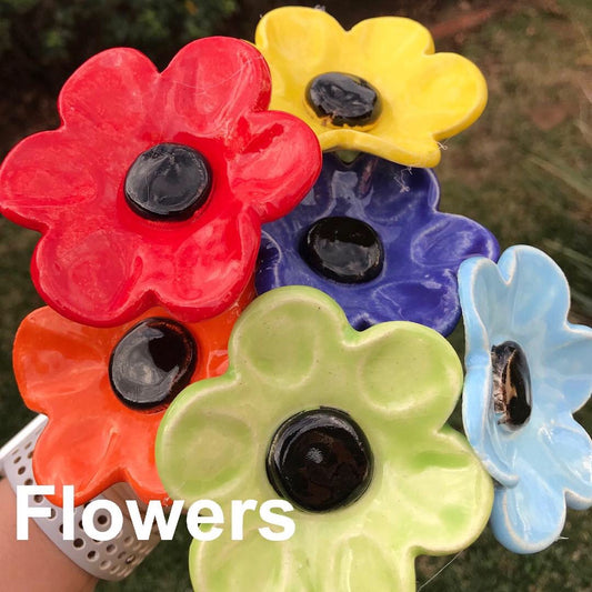Ceramic Flower Bundle