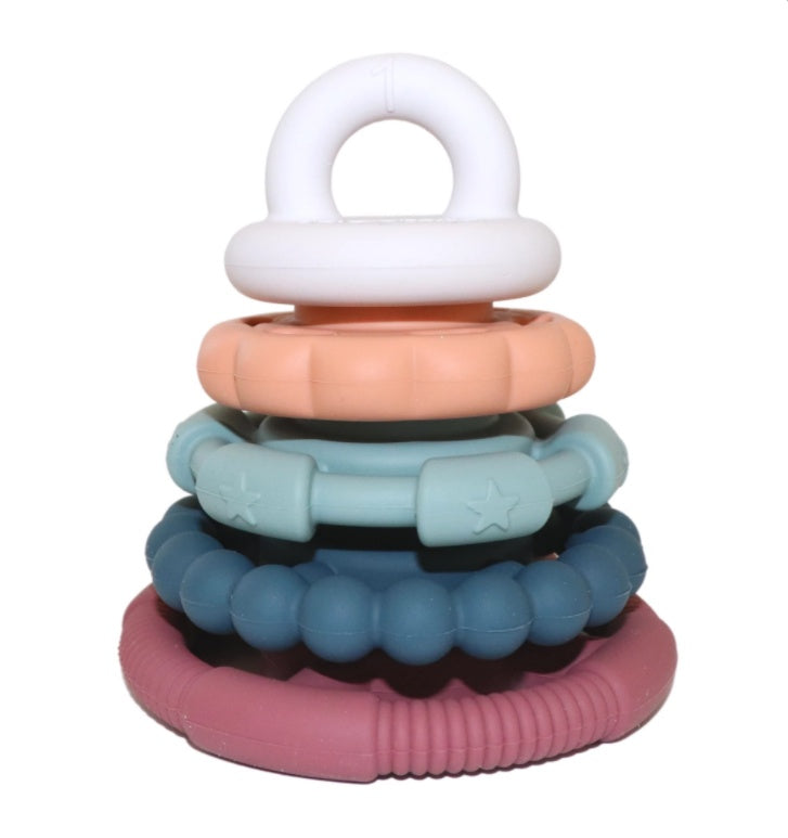 Rainbow Stacker & Teether Toy