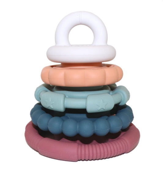 Rainbow Stacker & Teether Toy
