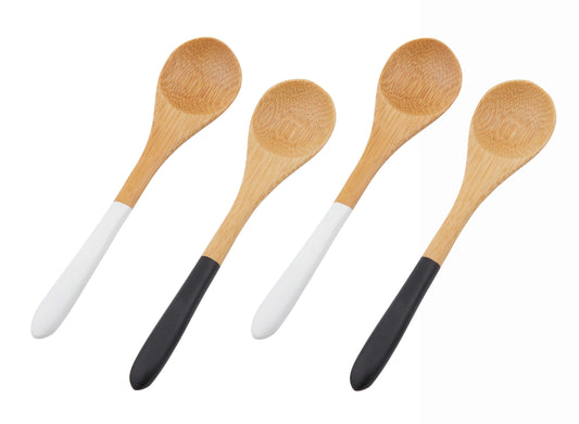 Amhara Bamboo Dip Spoon Set/4