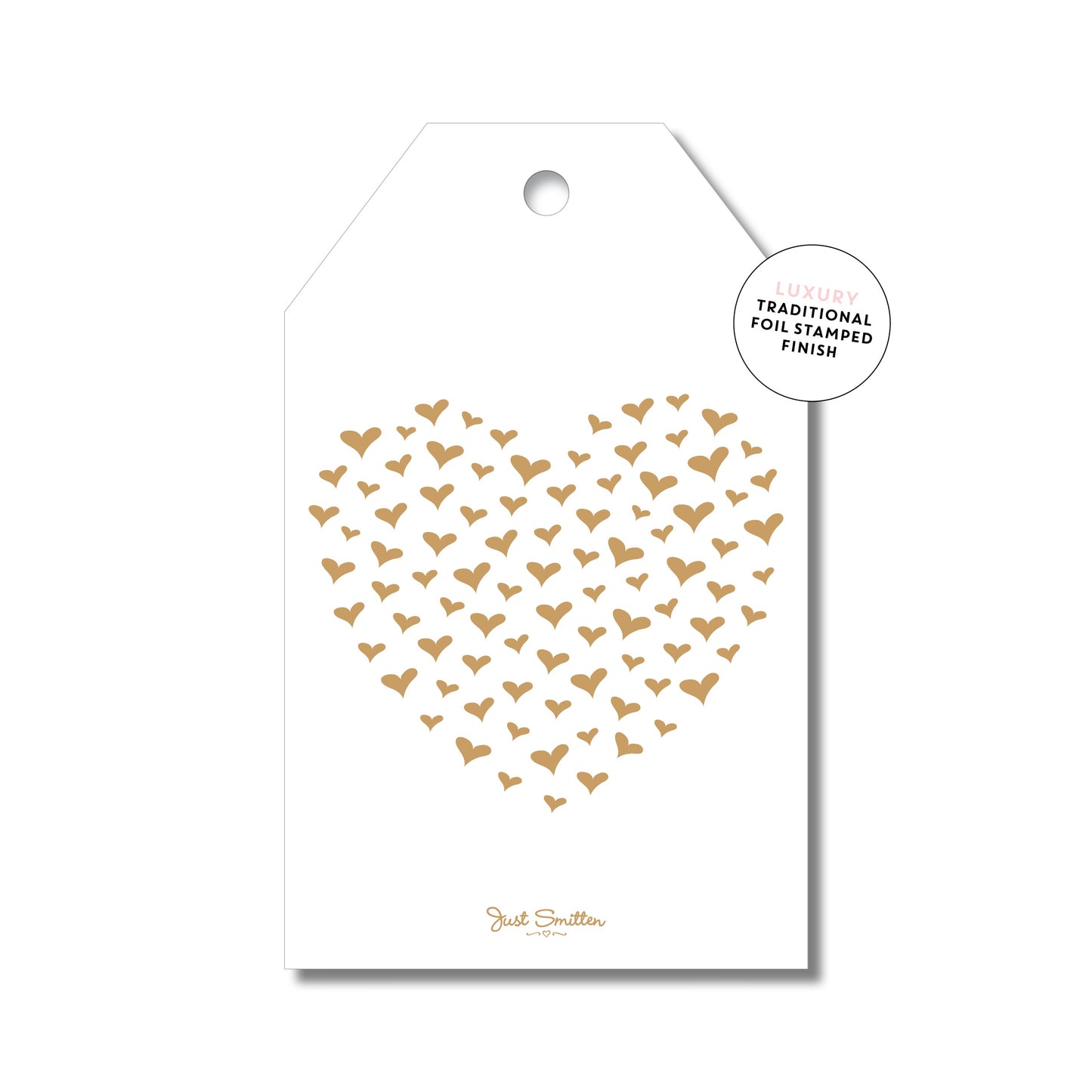 Gift Tag - Heart Cluster