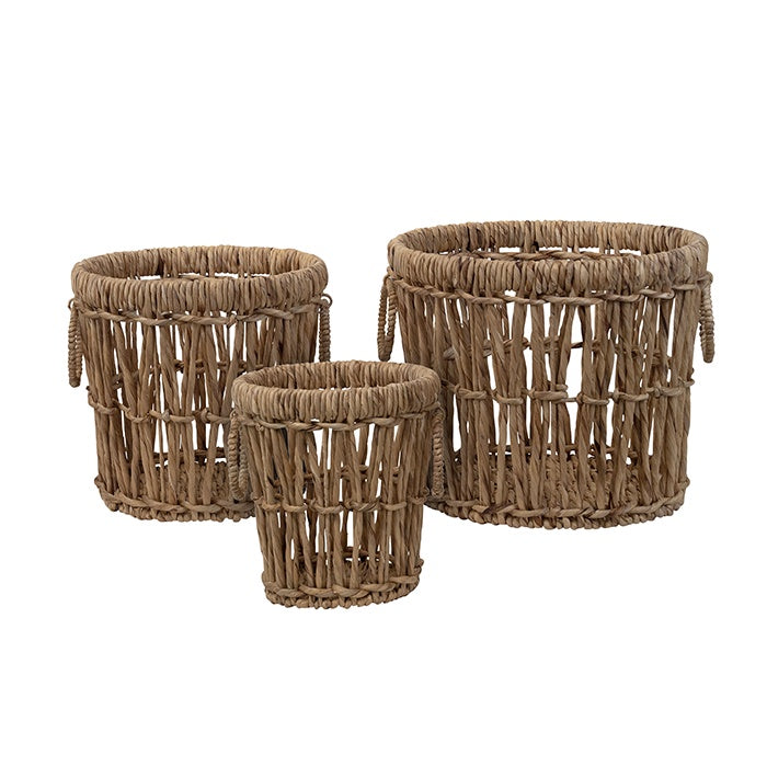 Selena Hyacinth Round Baskets - 3 sizes