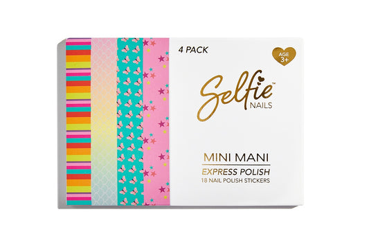 Selfie Nails - Mini Mani Pack (4 pack)