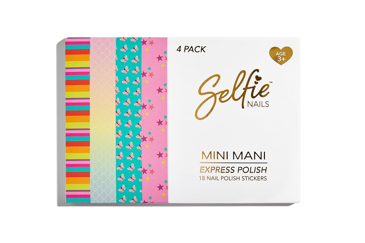 Selfie Nails - Mini Mani Pack (4 pack)