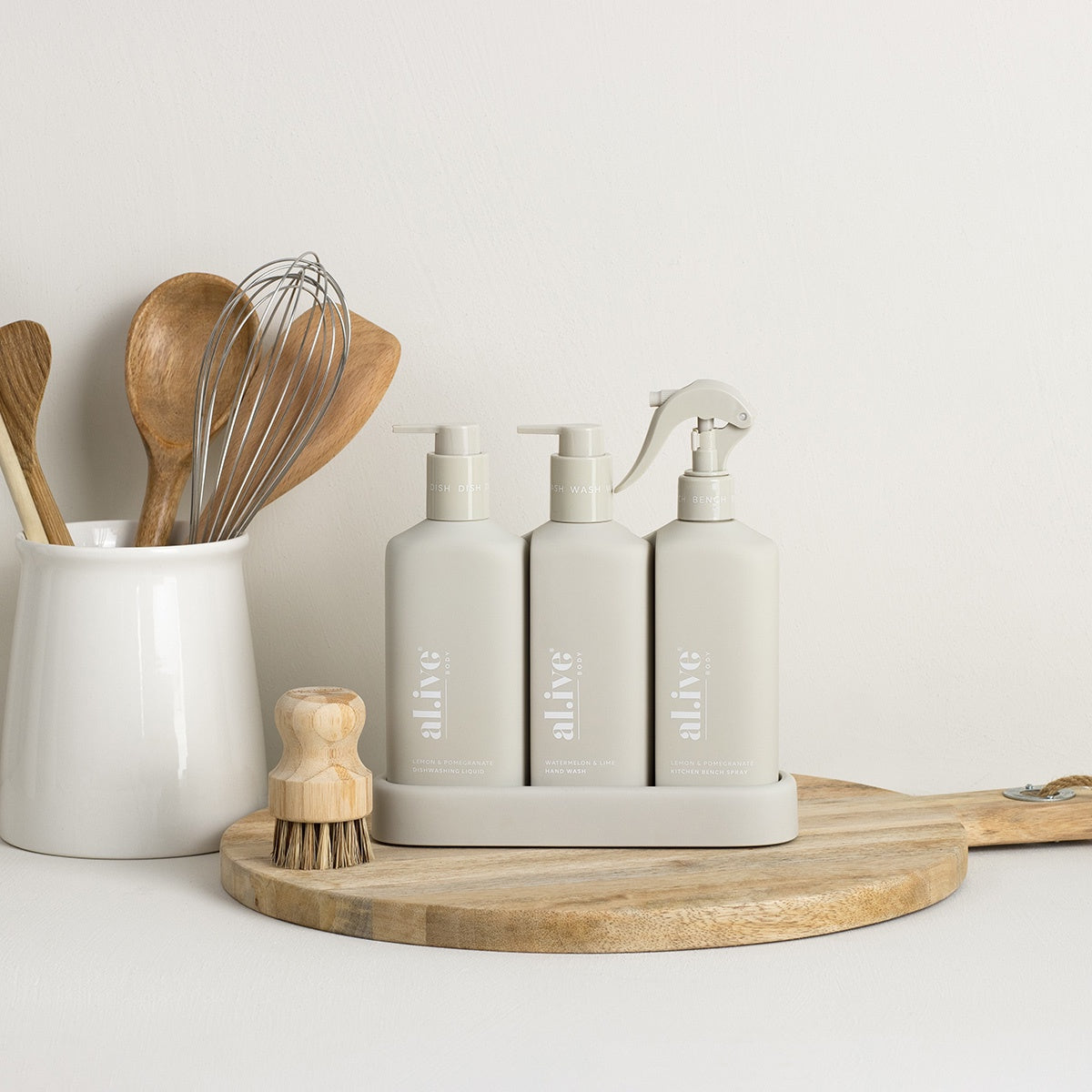 Kitchen Trio Pack (Bench Spray, Dish Wash, Hand Wash)