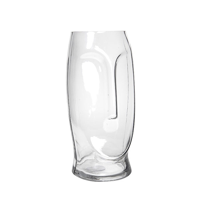 Dali Clear Face Vase (Lge)
