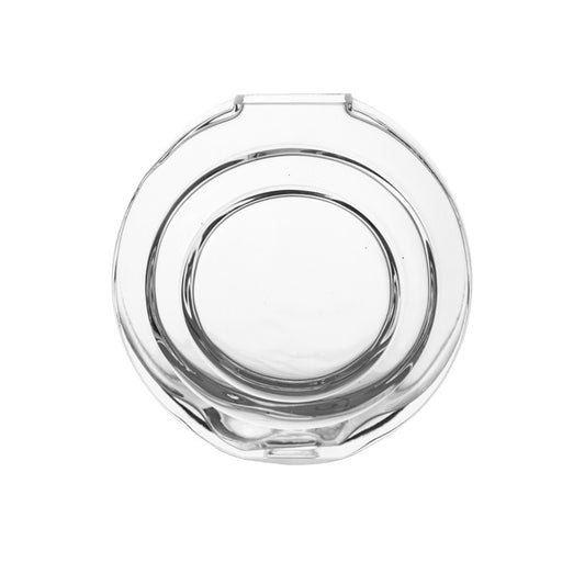 Saville Clear Glass Loop Vase Small
